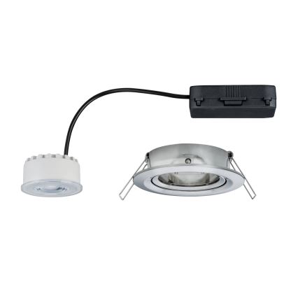 Paulmann 93947 - LED/6,8W IP23 Aptumšojama vannas istabas iegremdējama lampa COIN 230V