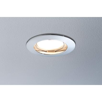 Paulmann 93959 - LED/7W IP44 Aptumšojams vannas istabas lampa COIN 230V