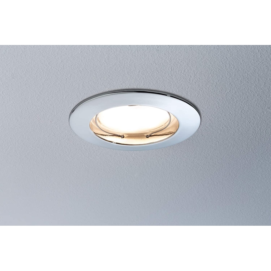 Paulmann 93959 - LED/7W IP44 Aptumšojams vannas istabas lampa COIN 230V