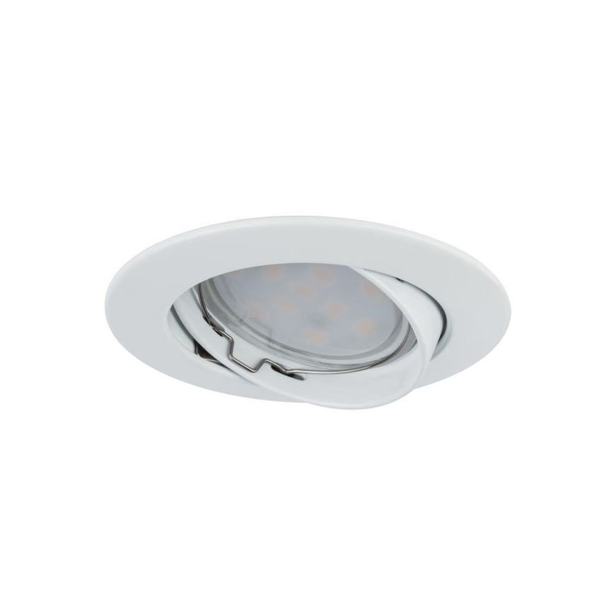 Paulmann 93961 - LED/7W IP23 Aptumšojama vannas istabas iegremdējama lampa COIN 230V balta