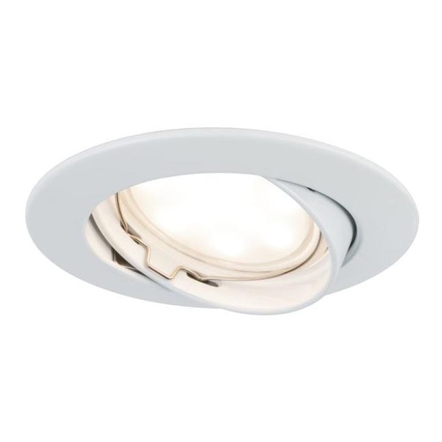 Paulmann 93961 - LED/7W IP23 Aptumšojama vannas istabas iegremdējama lampa COIN 230V balta