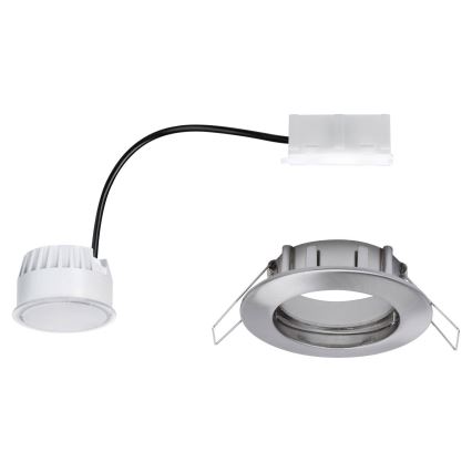 Paulmann 93975 - LED/6,8W IP44 Iegremdējams vannas istabas gaismeklis COIN 230V