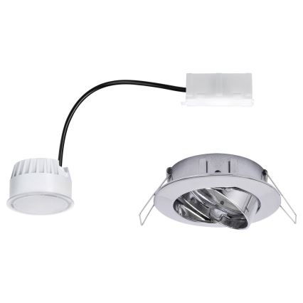 Paulmann 93981 - LED/6,8W IP23 Vannas istabas iegremdējams gaismeklis COIN 230V