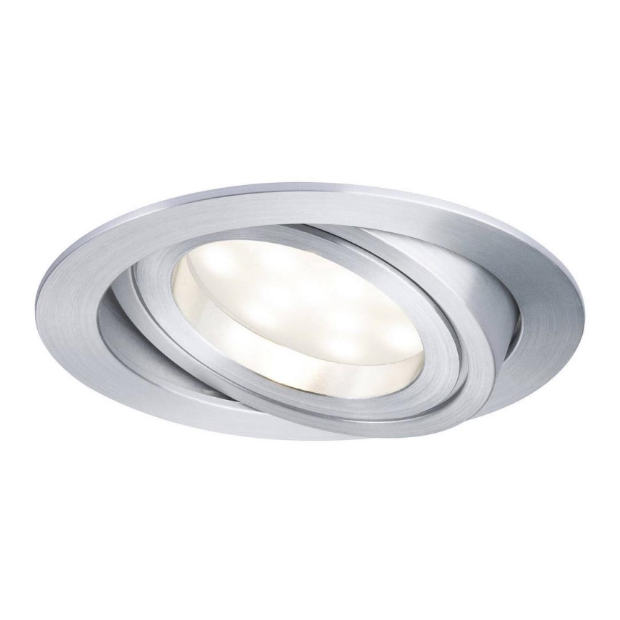 Paulmann 93983 - LED/6,8W IP23 Vannas istabas iegremdējams gaismeklis COIN 230V