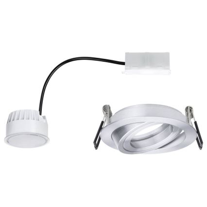 Paulmann 93983 - LED/6,8W IP23 Vannas istabas iegremdējams gaismeklis COIN 230V