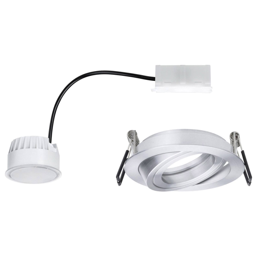 Paulmann 93983 - LED/6,8W IP23 Vannas istabas iegremdējams gaismeklis COIN 230V
