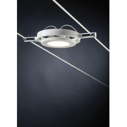 Paulmann 94106 - KOMPLEKTS 6xLED/4W Starmetis auklu sistēmai ROUNDMAC 230V balta