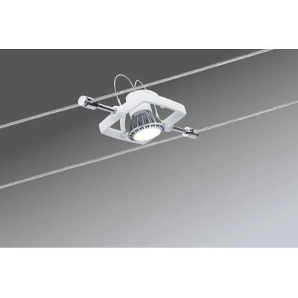 Paulmann 94149 - KOMPLEKTS 5xGU5,3/10W Starmetis auklu sistēmai TECH 230V balta