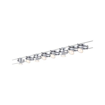 Paulmann 94153 - KOMPLEKTS 8xGU5,3/10W Starmetis auklu sistēmai CARDAN 230V
