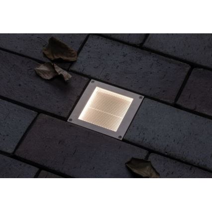 Paulmann 94238 - LED/0,7W IP67 Pagalma saules enerģijas lampa ar sensoru ARON 3,7V 650 mAh