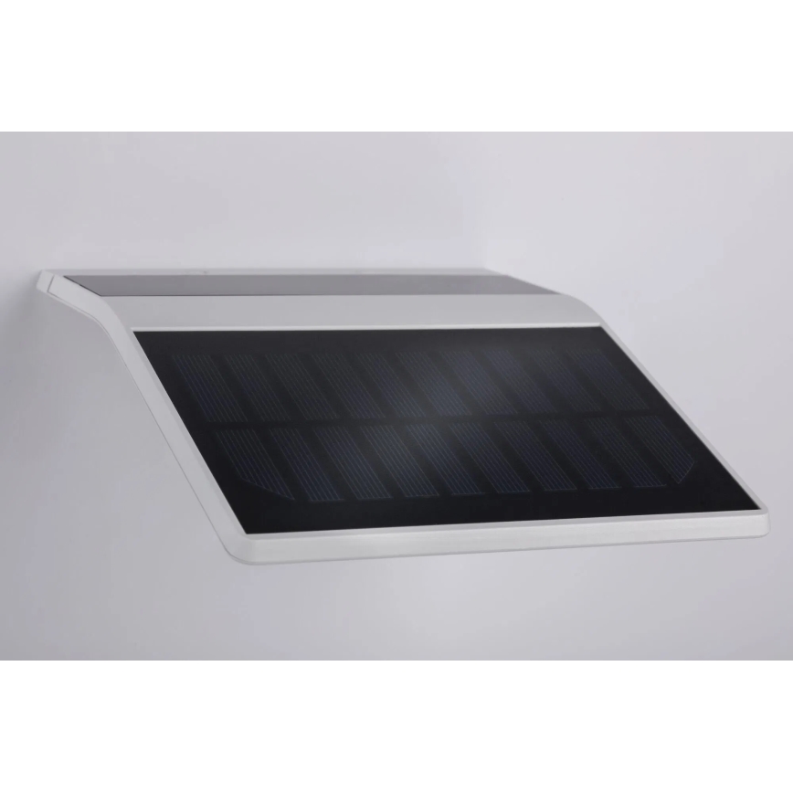 Paulmann 94244 - LED/1,2W IP44 Saules sienas gaismeklis ar sensoru YOKO 3,7V 1800 mAh balts