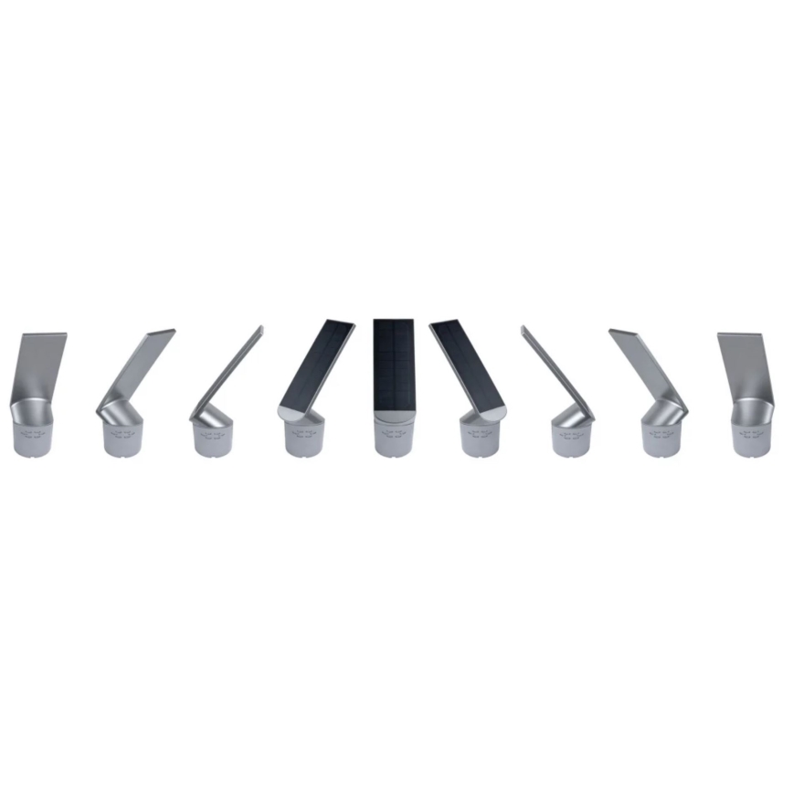 Paulmann 94261 - LED/1,2W IP44 Saules enerģijas sienas lampa ar sensoru ILIAS 3,7V 1800 mAh