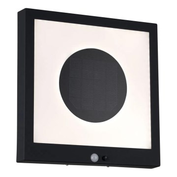 Paulmann 94263 - LED/1,2W IP44 Saules enerģijas sienas lampa ar sensoru TAIJA 3,7V