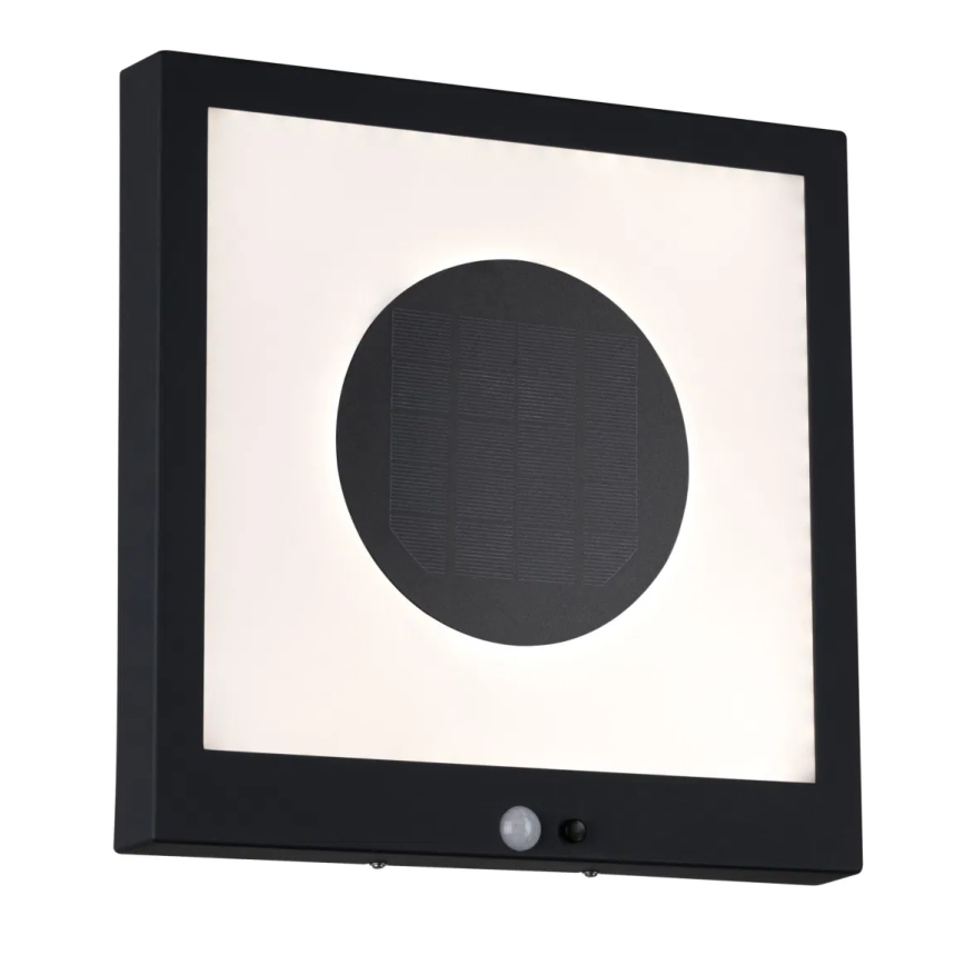 Paulmann 94263 - LED/1,2W IP44 Saules enerģijas sienas lampa ar sensoru TAIJA 3,7V