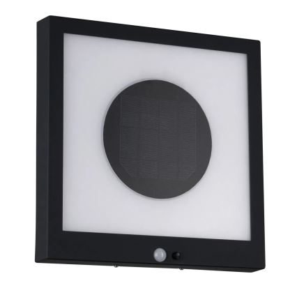 Paulmann 94263 - LED/1,2W IP44 Saules enerģijas sienas lampa ar sensoru TAIJA 3,7V