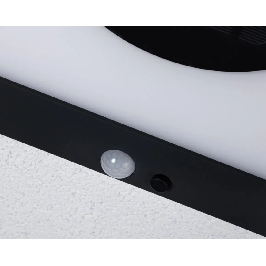 Paulmann 94263 - LED/1,2W IP44 Saules enerģijas sienas lampa ar sensoru TAIJA 3,7V