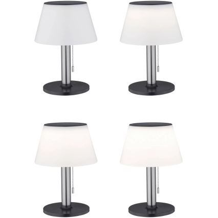 Paulmann 94309 - LED/0,8W IP44 Aptumšojama saules enerģijas lampa LILLESOL 3,7V 2000 mAh