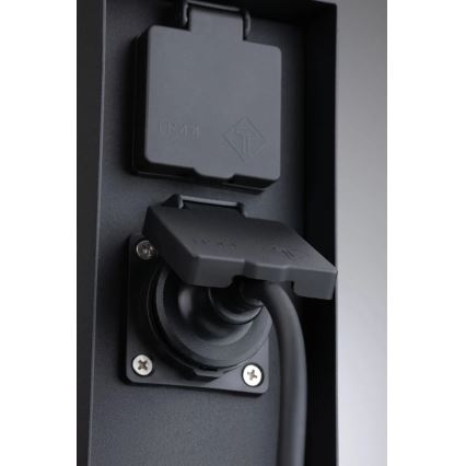 Paulmann 94313 - Āra kontakligdzdu kolonna RIO 4Z SCHUKO 230V IP44