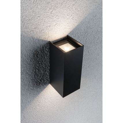 Paulmann 94326 - 2xLED/2,8W IP44 Āra sienas gaismeklis FLAME 230V