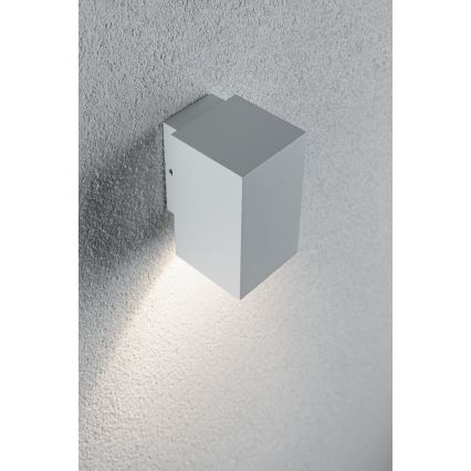 Paulmann 94329 - LED/3,8W IP44 Āra sienas gaismeklis FLAME 230V balts