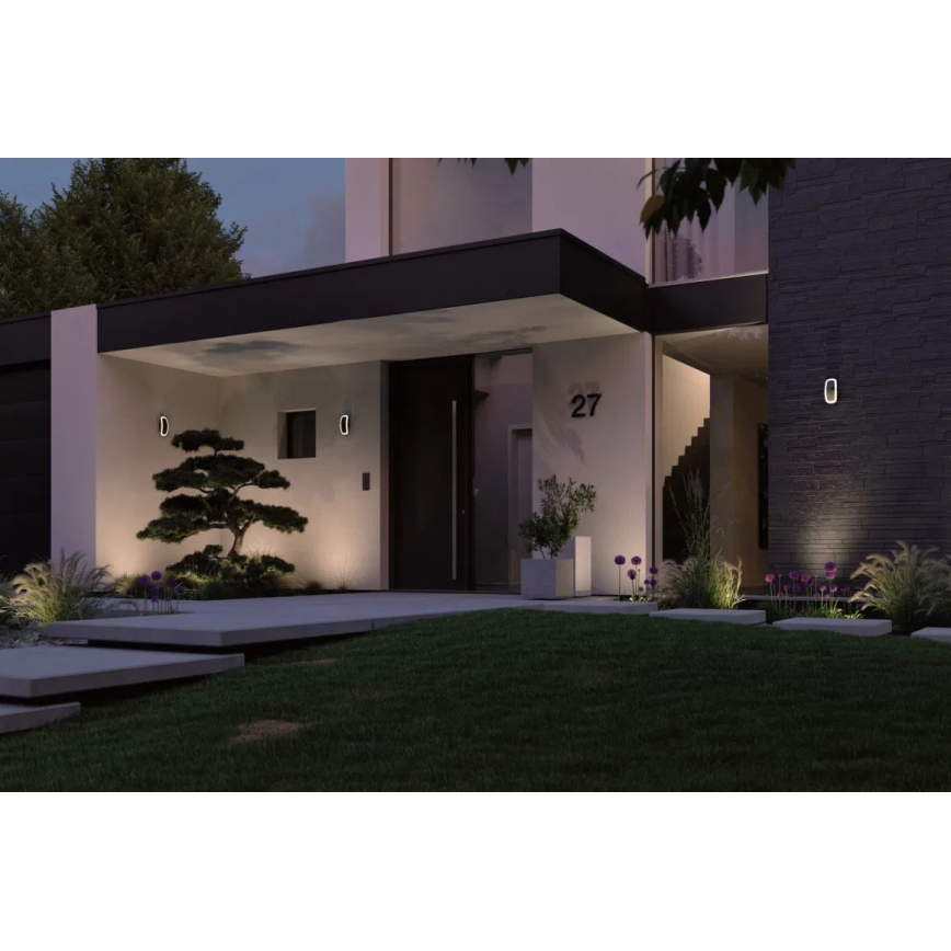 Paulmann 94400 - LED/4W IP44 Āra sienas lampa SIGNEA 230V
