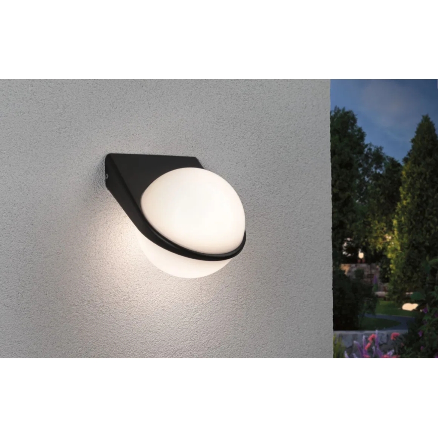 Paulmann 94401 - LED/10W IP44 Āra sienas lampa lode 230V