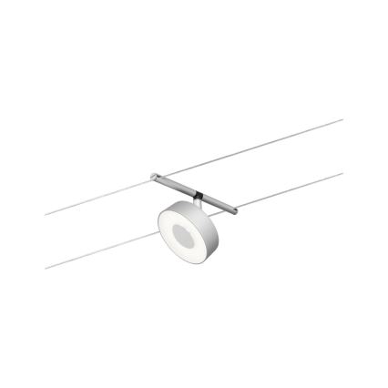 Paulmann 94475 - komplekts 5xLED/5W pilnīga kabeļu sistēma CIRCLE 230V matēts hroms