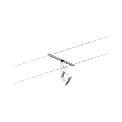 Paulmann 94481 - Komplekts 5x LED/4,8 W, pilna stiepļu sistēma FRAME, 230 V, matēts hroms