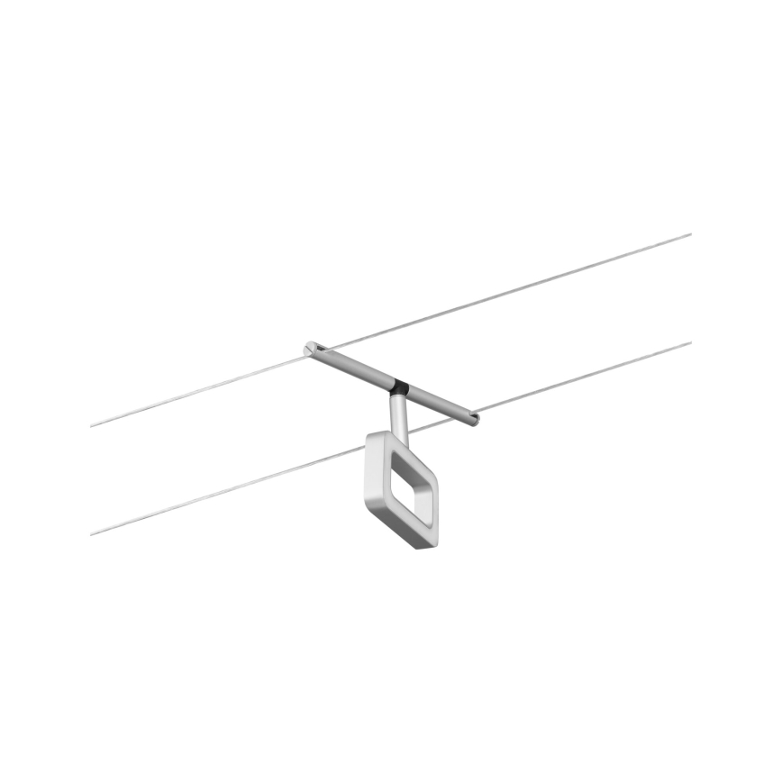 Paulmann 94481 - Komplekts 5x LED/4,8 W, pilna stiepļu sistēma FRAME, 230 V, matēts hroms