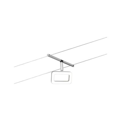 Paulmann 94481 - Komplekts 5xLED/4,8W punktveida gaismekļi kabeļu sistēmai FRAME 230V melni