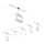 Paulmann 94483 - Komplekts 5x LED/4,8 W, pilna stieples sistēma FRAME 230 V, balta