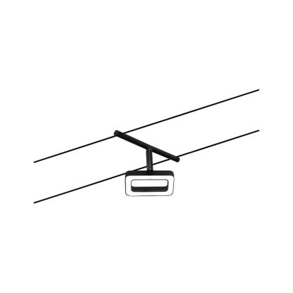 Paulmann 94485 - KOMPLEKTS 5xLED/4,8W Pilnīga kabeļu sistēma FRAME 230V melna
