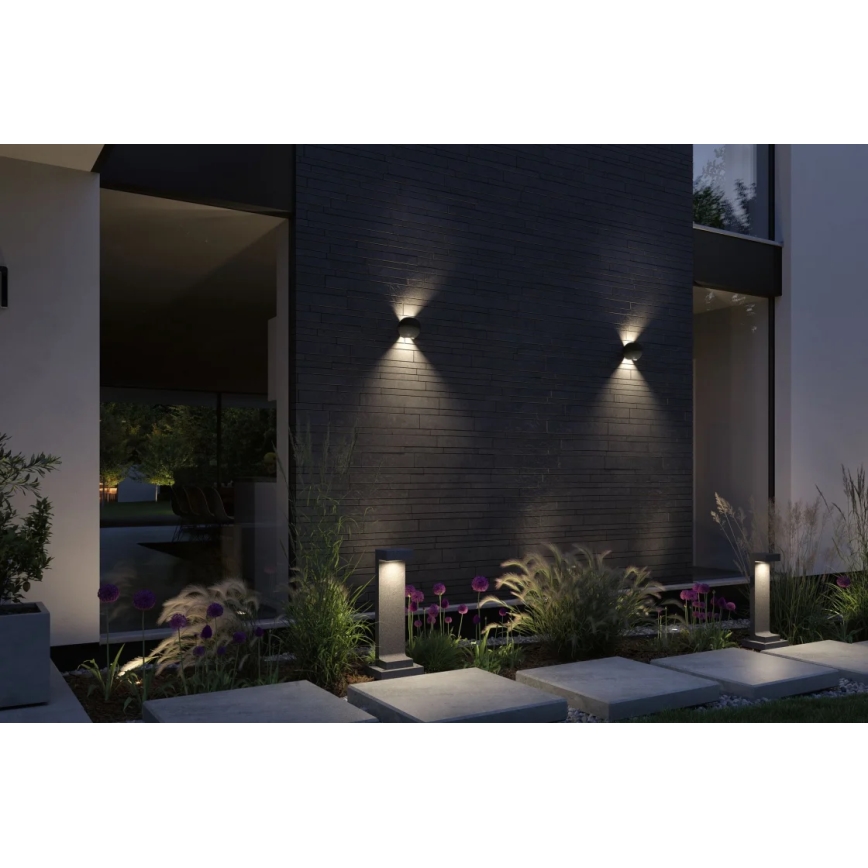 Paulmann 94502 - LED/6,8W IP65 Āra lampa CONCREA 230V