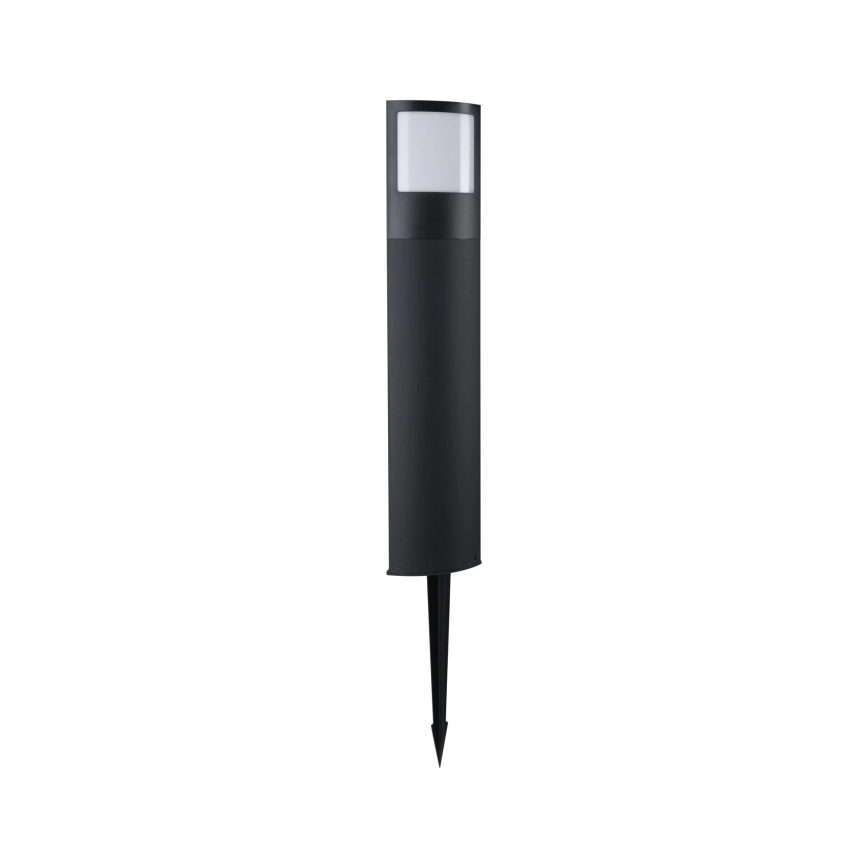 Paulmann 94514 - LED/8,5W IP44 Regulējams mājas numura apgaismojums ar kustības un krēslas sensoru PADEA 230V antracīts