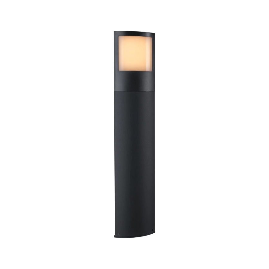 Paulmann 94515 - LED/8,5W IP44 Regulējams mājas numura gaismeklis ar kustības un krēslas sensoru PADEA 230V, antracīts