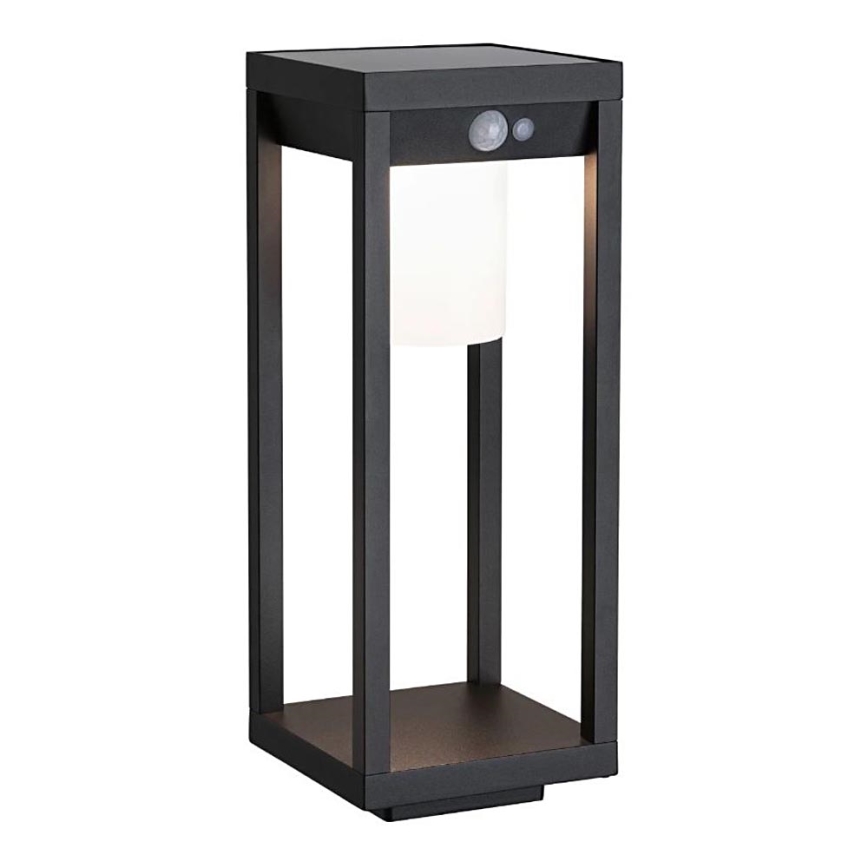 Paulmann 94573 - LED/5,5W IP44 Saules enerģijas lampa ar sensoru MARISOL 3,7V 2000 mAh