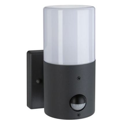 Paulmann 94648 - 1xE27/15W IP44 Āra sienas lampa ar sensoru TUBS 230V