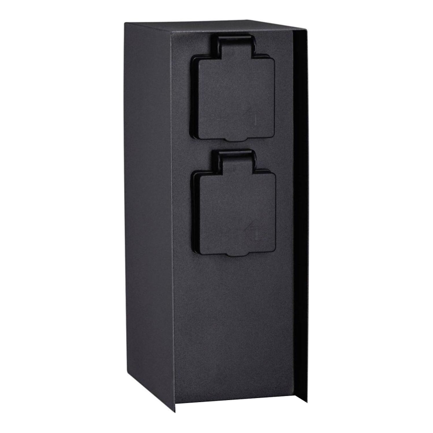 Paulmann 94657 - Āra kontakligdzdu kolonna RIO 2Z SCHUKO 230V IP44