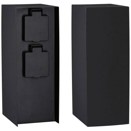 Paulmann 94657 - Āra kontakligdzdu kolonna RIO 2Z SCHUKO 230V IP44