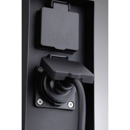 Paulmann 94657 - Āra kontakligdzdu kolonna RIO 2Z SCHUKO 230V IP44