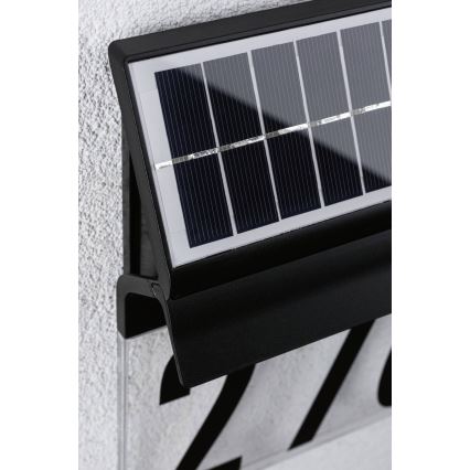 Paulmann 94694 - LED/0,2W IP44 Saules enerģijas mājas numurs NEDA 3,7V 1800 mAh