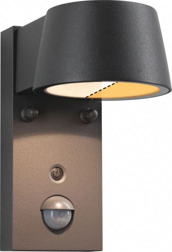 Paulmann 94714 - LED/6W IP44 Āra sienas lampa ar sensoru CAPERA 230V 2200/3000K