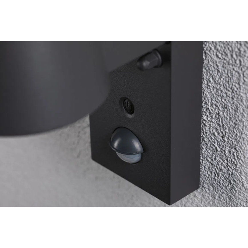 Paulmann 94714 - LED/6W IP44 Āra sienas lampa ar sensoru CAPERA 230V 2200/3000K
