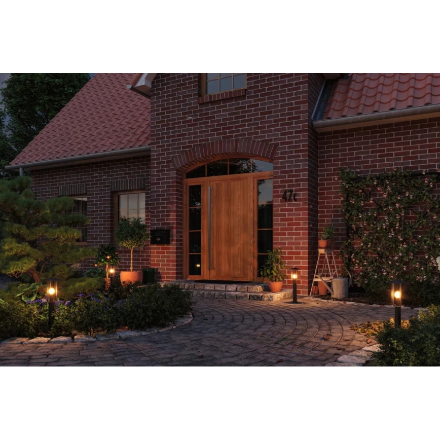 Paulmann 94737 - LED 1xE27/4,3W IP44 Āra lampa CLASSIC 230V