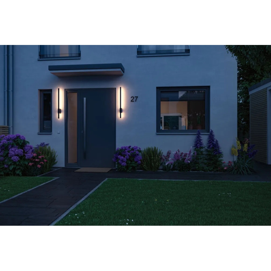 Paulmann 94742 - LED/11,5W IP44 Āra sienas lampa STAN 230V