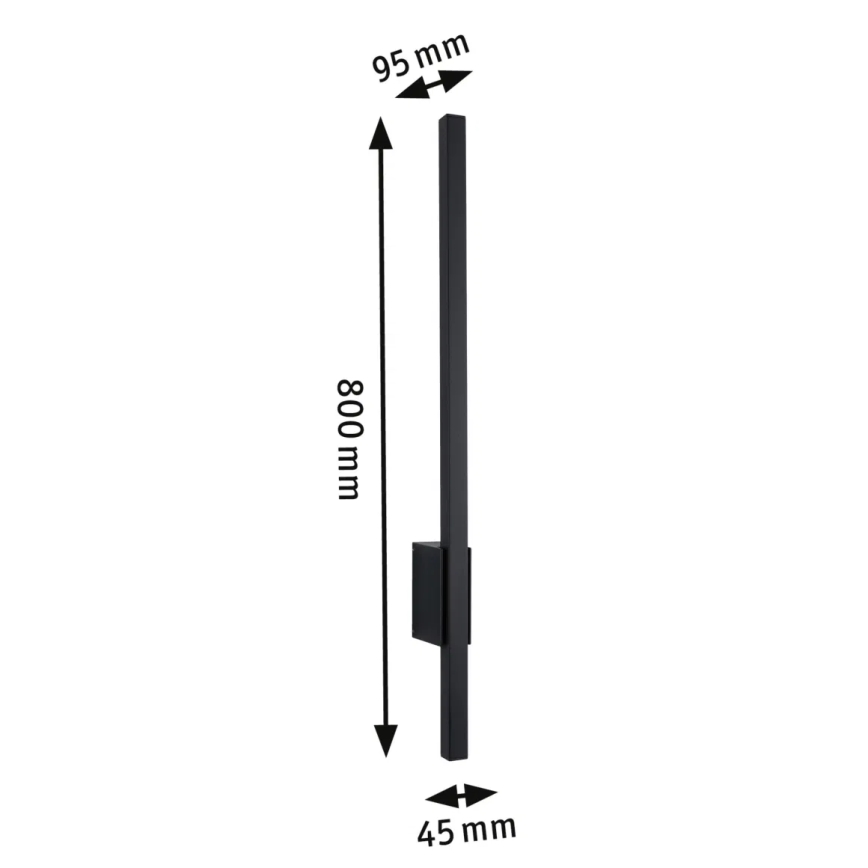 Paulmann 94742 - LED/11,5W IP44 Āra sienas lampa STAN 230V