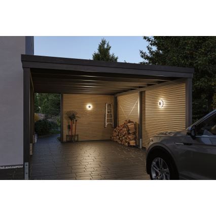 Paulmann 94955 - LED/20,5W IP65 Aptumšojams āra sienas gaismeklis AUREVA 230V 2200/3000/4000K antracīts