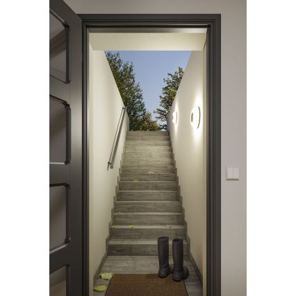Paulmann 94955 - LED/20,5W IP65 Aptumšojams āra sienas gaismeklis AUREVA 230V 2200/3000/4000K antracīts