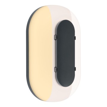 Paulmann 94957 - LED/18,5W IP65 Dimējams āra sienas gaismeklis ELUNOR 230V 2200/3000/4000K antracīts