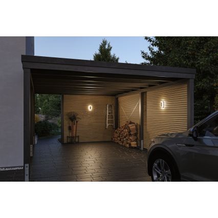 Paulmann 94957 - LED/18,5W IP65 Dimējams āra sienas gaismeklis ELUNOR 230V 2200/3000/4000K antracīts